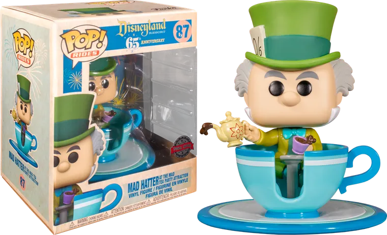 Funko Pop! Rides: Disneyland Mad Hatter Teacup, figurka kolekcjonerska