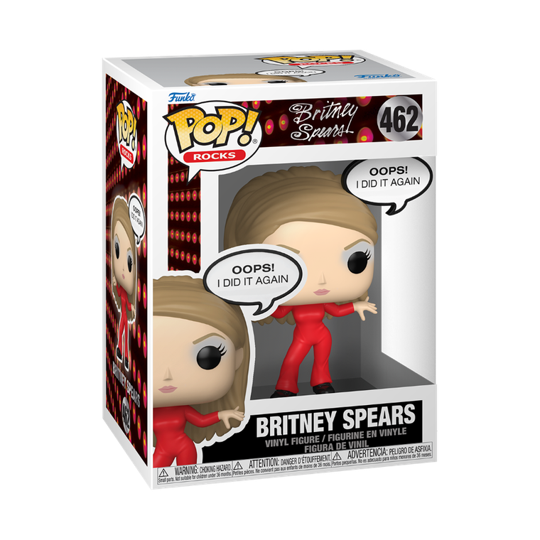 Funko Pop! Rocks: Britney Spears, Oops I did it again, figurka kolekcjonerska