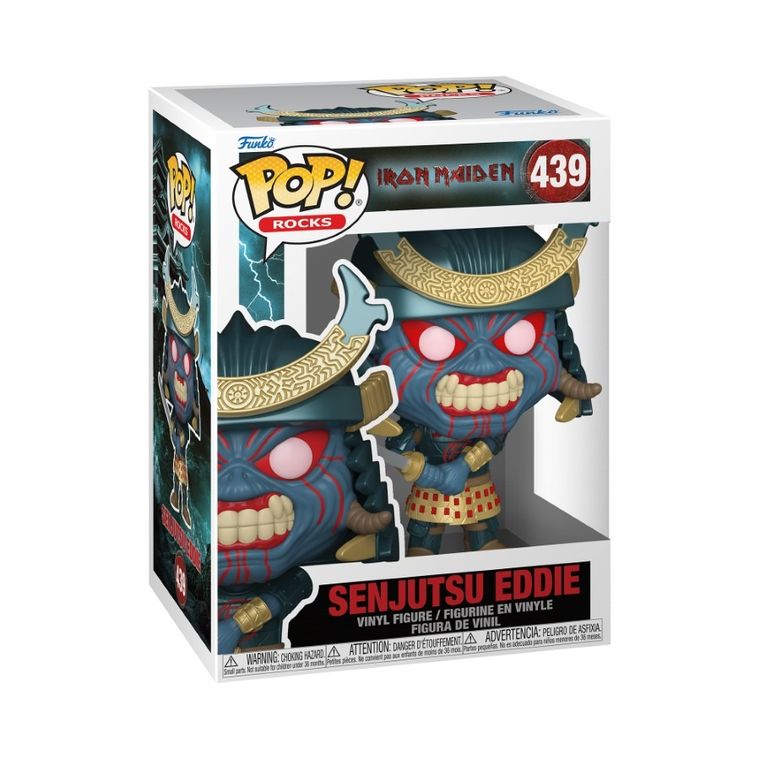 Funko Pop! Rocks: Iron Maiden, Senjutsu Eddie, figurka kolekcjonerska