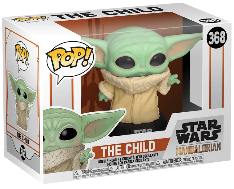 Funko Pop! Star Wars: Mandalorian, The Child, figurka kolekcjonerska