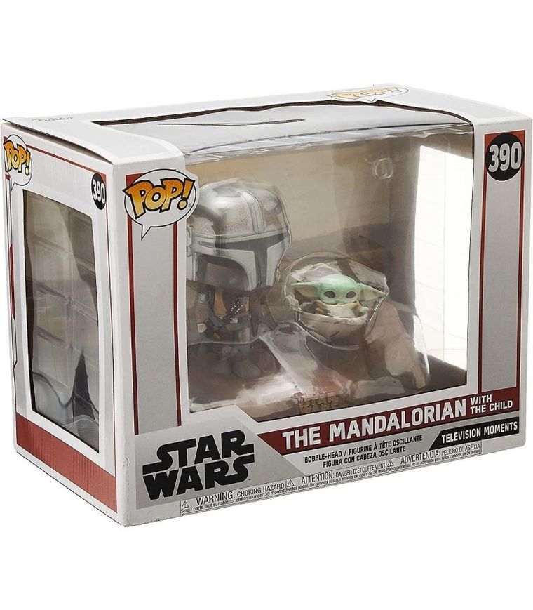 Funko Pop! Star Wars: The Mandalorian with The Child, figurka kolekcjonerska