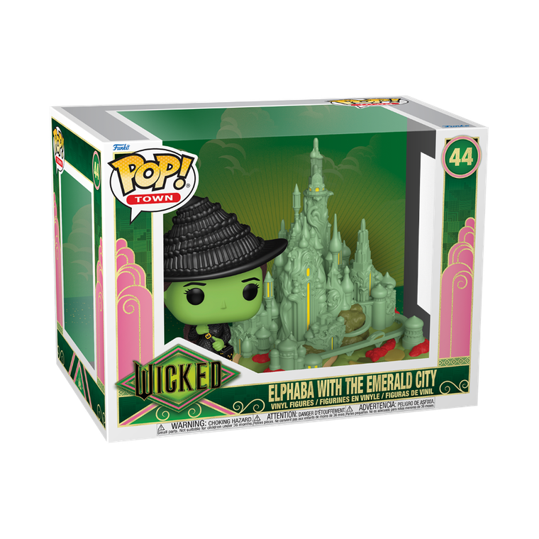 Funko Pop! Town: Wicked, Elphaba z Emerald City, figurka kolekcjonerska