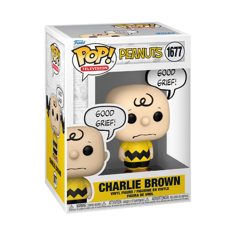 Funko Pop! TV: Peanuts S7, Charlie Brown, figurka kolekcjonerska