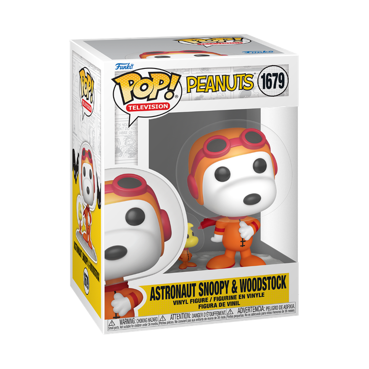 Funko Pop! TV: Peanuts S7, Snoopy & Woodstock Astronauci, figurka kolekcjonerska