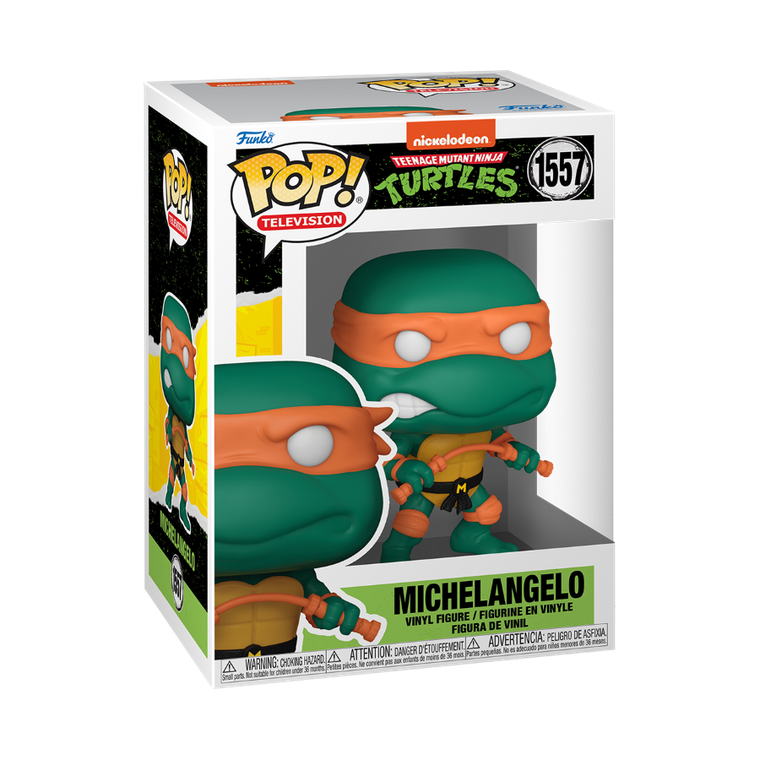 Funko Pop! TV: Teenage Mutant Ninja Turtles, Michelangelo, figurka kolekcjonerska