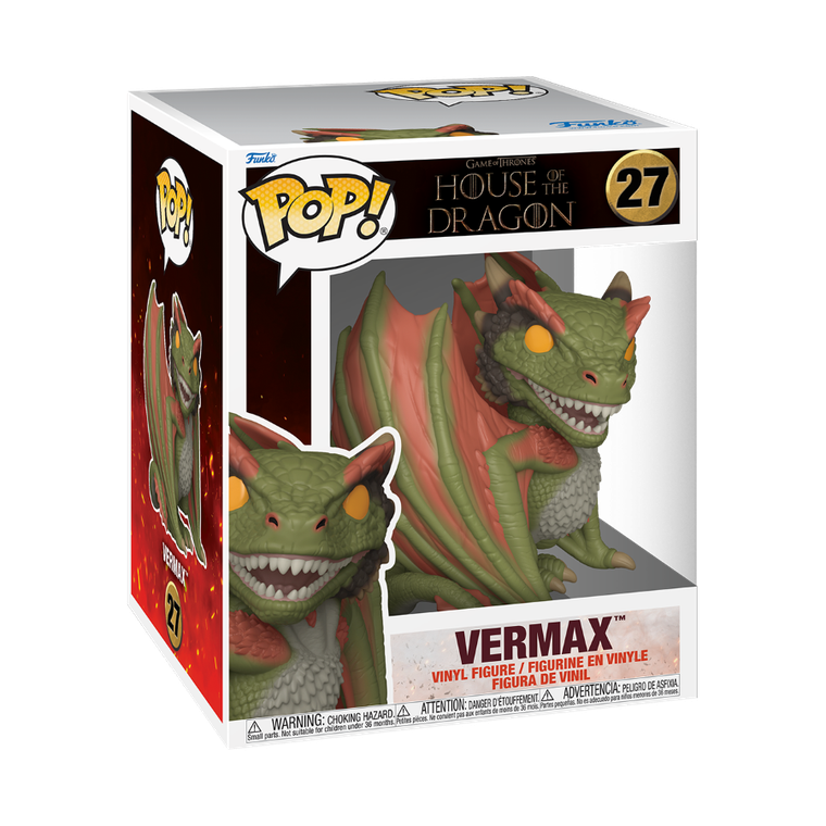 Funko Super Pop! House of the Dragon, Vermax, figurka kolekcjonerska