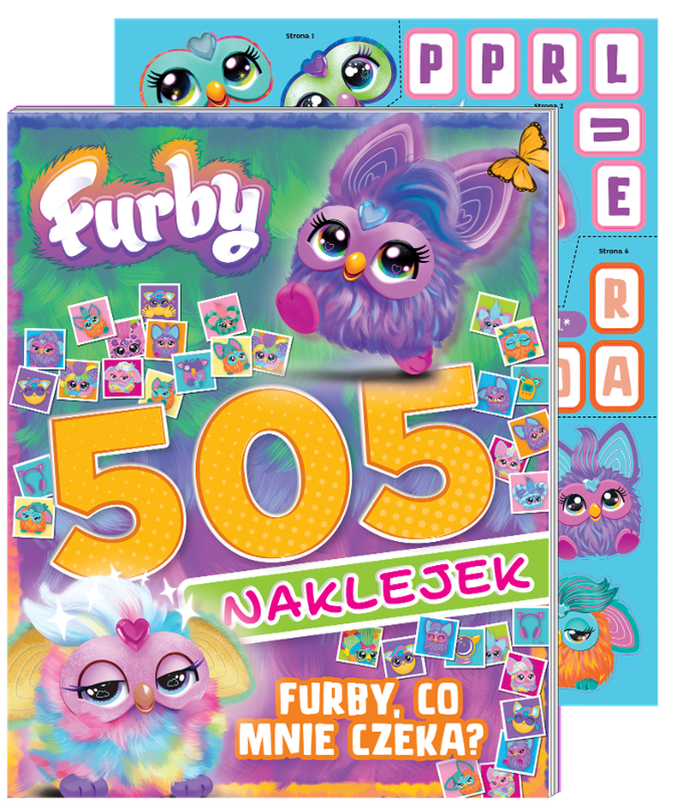 Furby, co mnie czeka? 505 naklejek