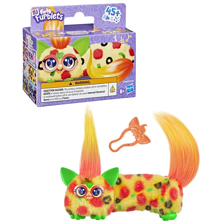 Furby, DJ Furbiś Pepp-Oh-Roni, pluszowa zabawka elektroniczna