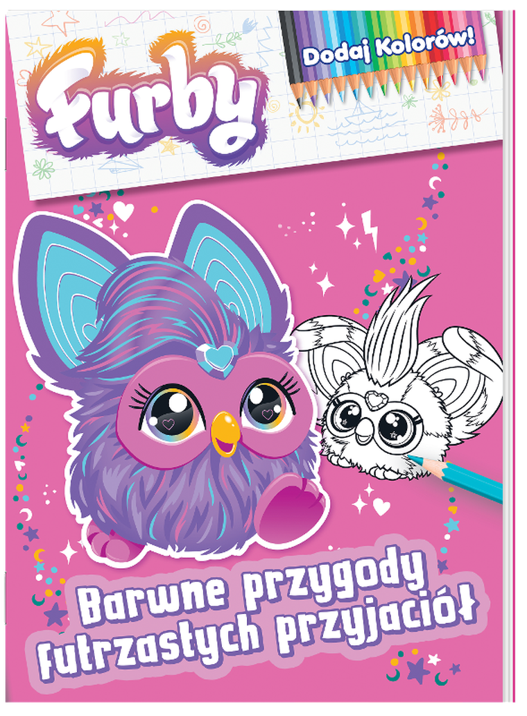 Furby. Dodaj kolorów. Barwne przygody futrzastych przyjaciół