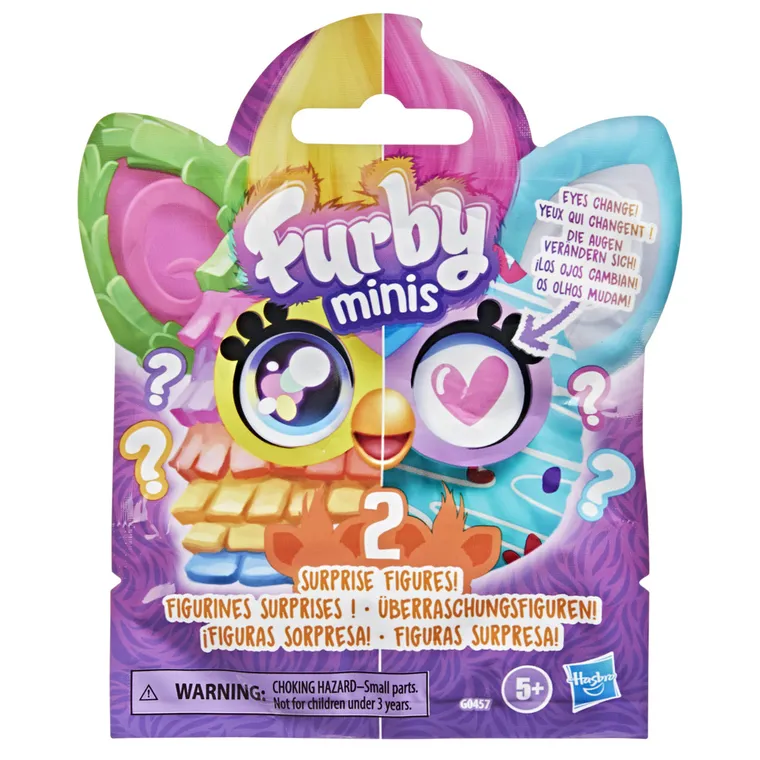 Furby Mini, 2-pak figurek, torebka niespodzianka, 1 szt.
