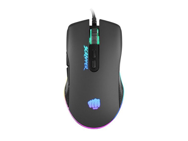 Fury, mysz dla graczy, Scrapper 6400dpi, Rgb, NFU-1699