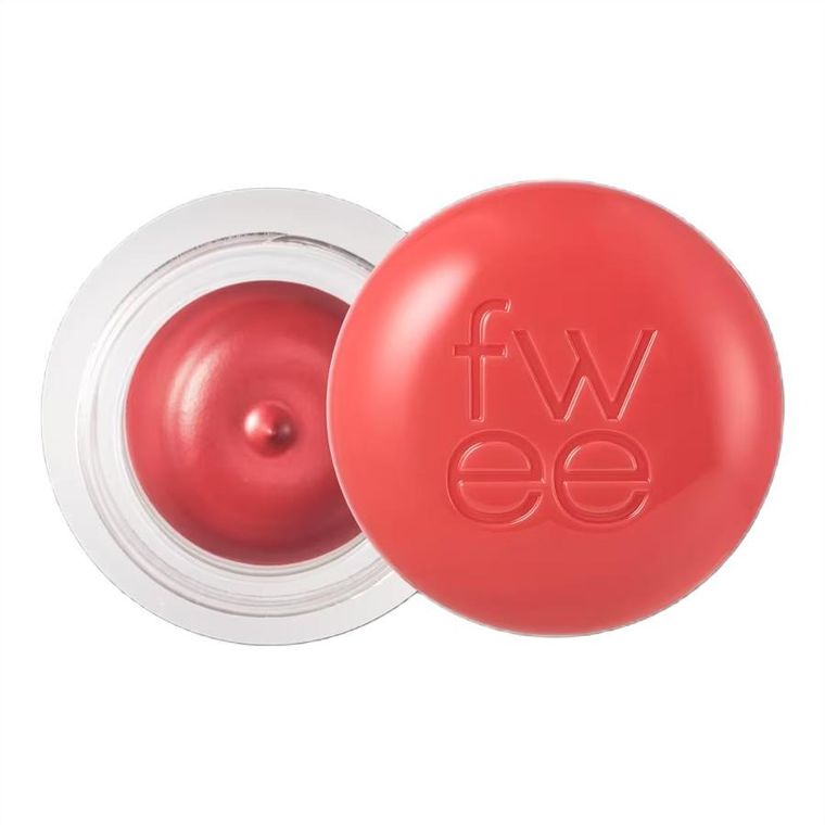 Fwee, Lip&Cheek Blurry Pudding Pot, pudding do ust i policzków, CR04 Seventeen, 5g