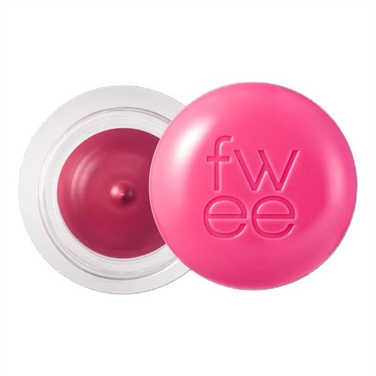 Fwee, Lip&Cheek Blurry Pudding Pot, pudding do ust i policzków, PK03 Cherry, 5g