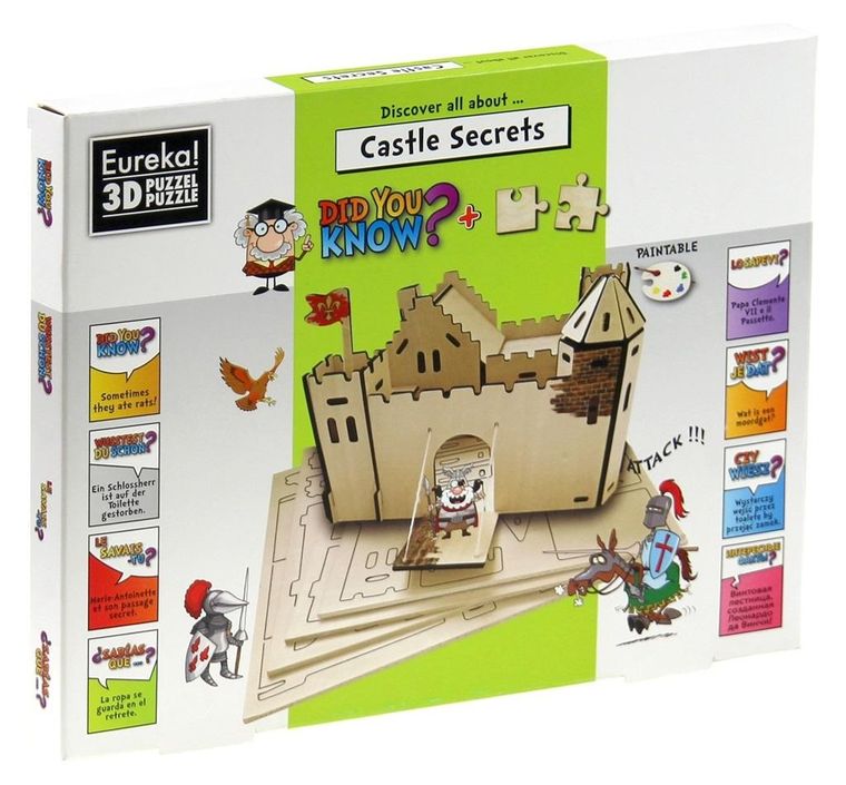 G3, Gepetto, Tajemnice zamku, drewniana łamigłówka