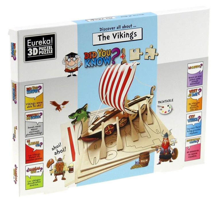 G3, Gepetto, Wikingowie, drewniana łamigłówka