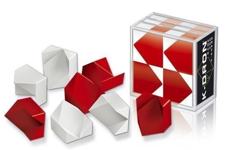 G3, K-Dron, Łamacz głów, czerwono-biały, gra logiczna