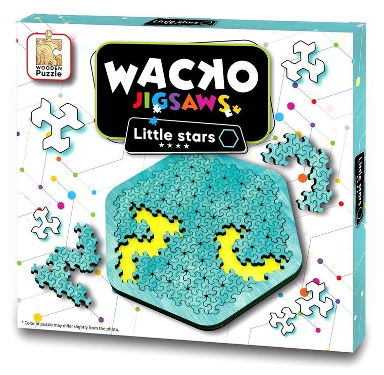 G3, Wacko Jigsaws, Little Stars, łamigłówka, 12 elementów