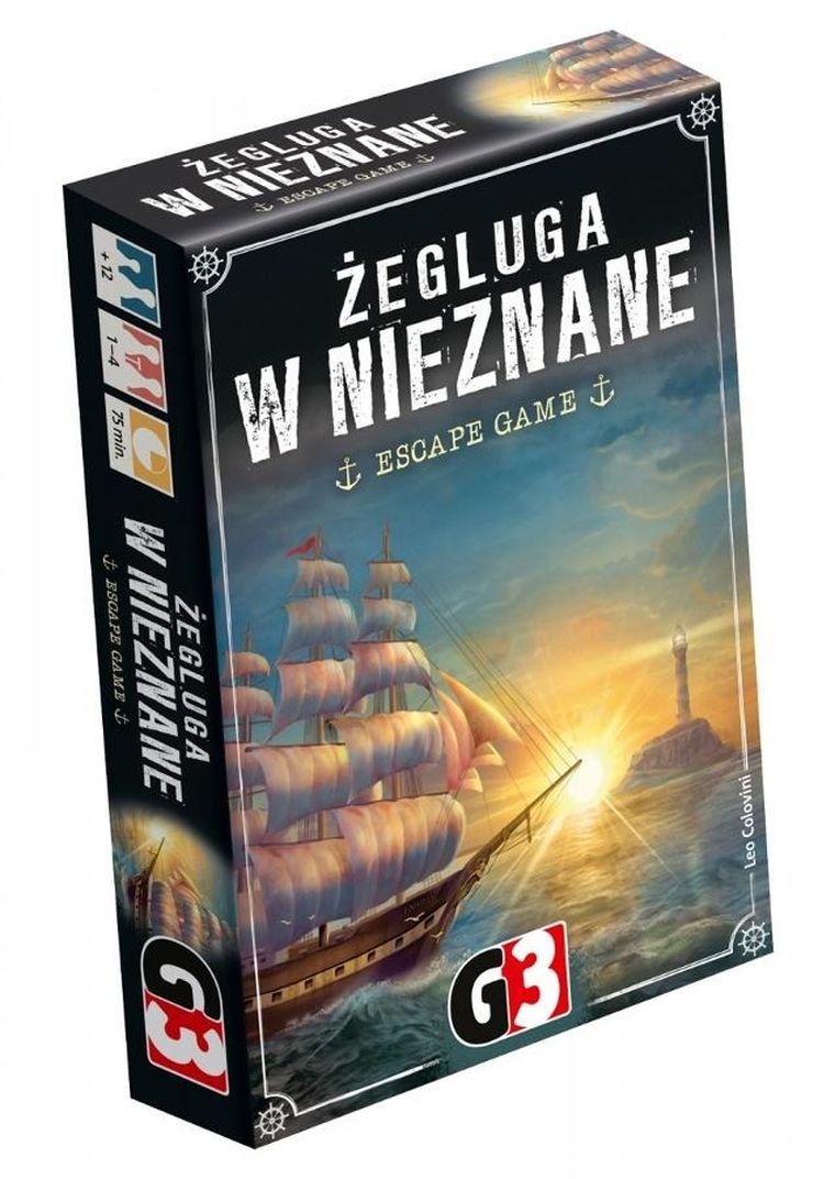 G3, Żegluga w nieznane, Escape Game, gra karciana
