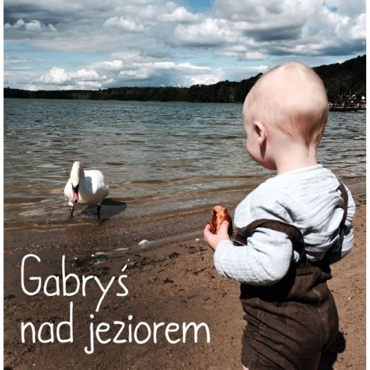 Gabryś nad jeziorem
