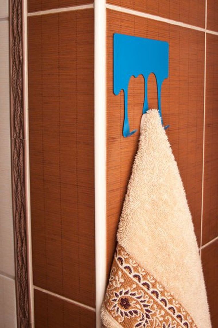 Gadget Master, designerski wieszak, drop, niebieski