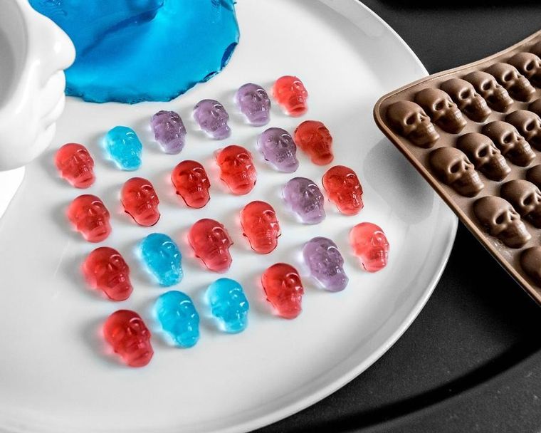 Gadget Master, foremka na żelki, lód, czekoladę, czachy