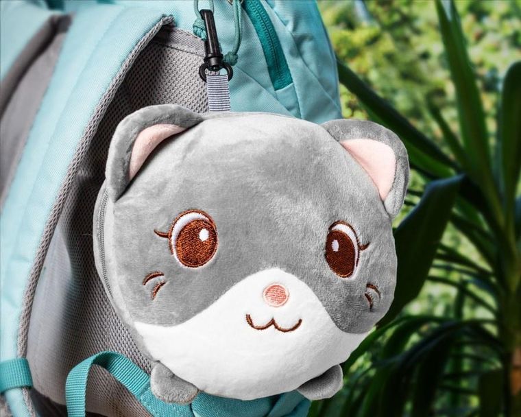 Gadget Master, Kotek, podróżna poduszka z maską na oczy