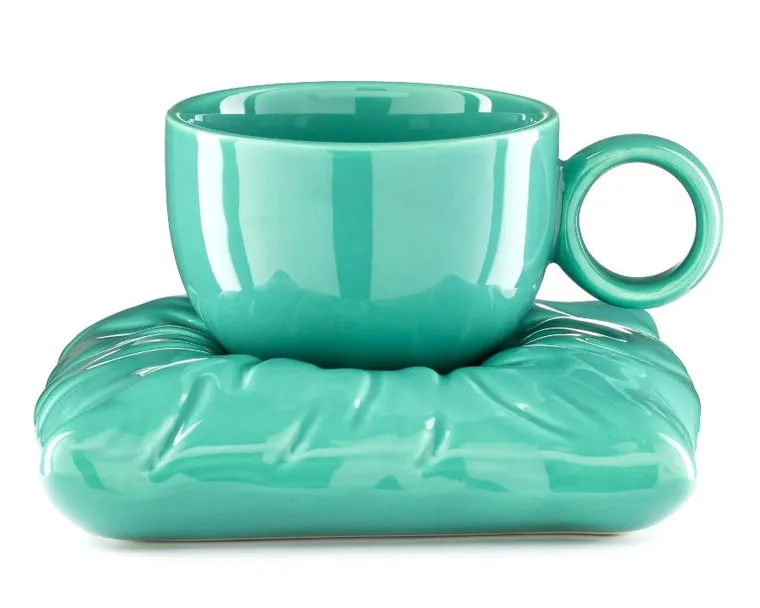 Gadget Master, królewska filiżanka, turkusowa
