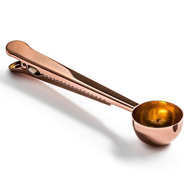 Gadget Master, miarka do kawy z klipsem 2w1