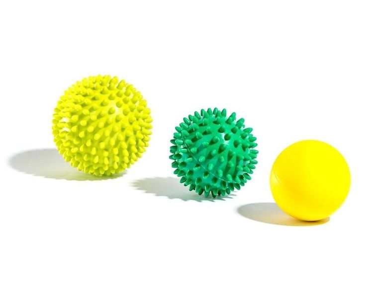 Gadget Master, piłki do masażu, 3 szt.
