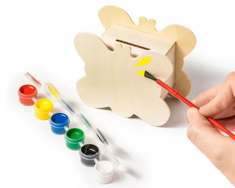 Gadget Master, skarbonka do malowania, motyl