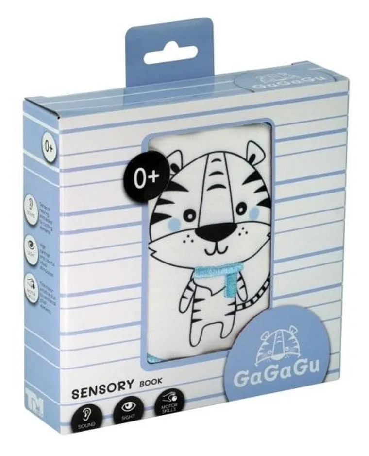 Gagagu, Tygrys, książeczka sensoryczna