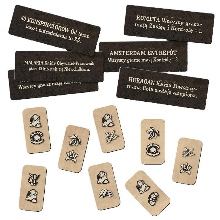 Galakta, Pax Hispanica: Omeny i Skarby, dodatek do gry