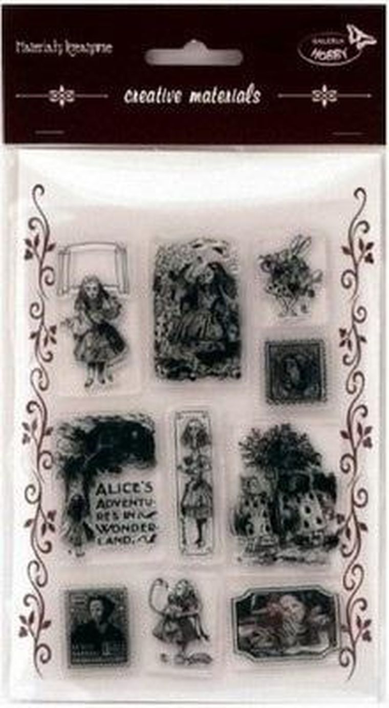 Galeria Hobby, Alicja w Krainie Czarów, stemple kreatywne