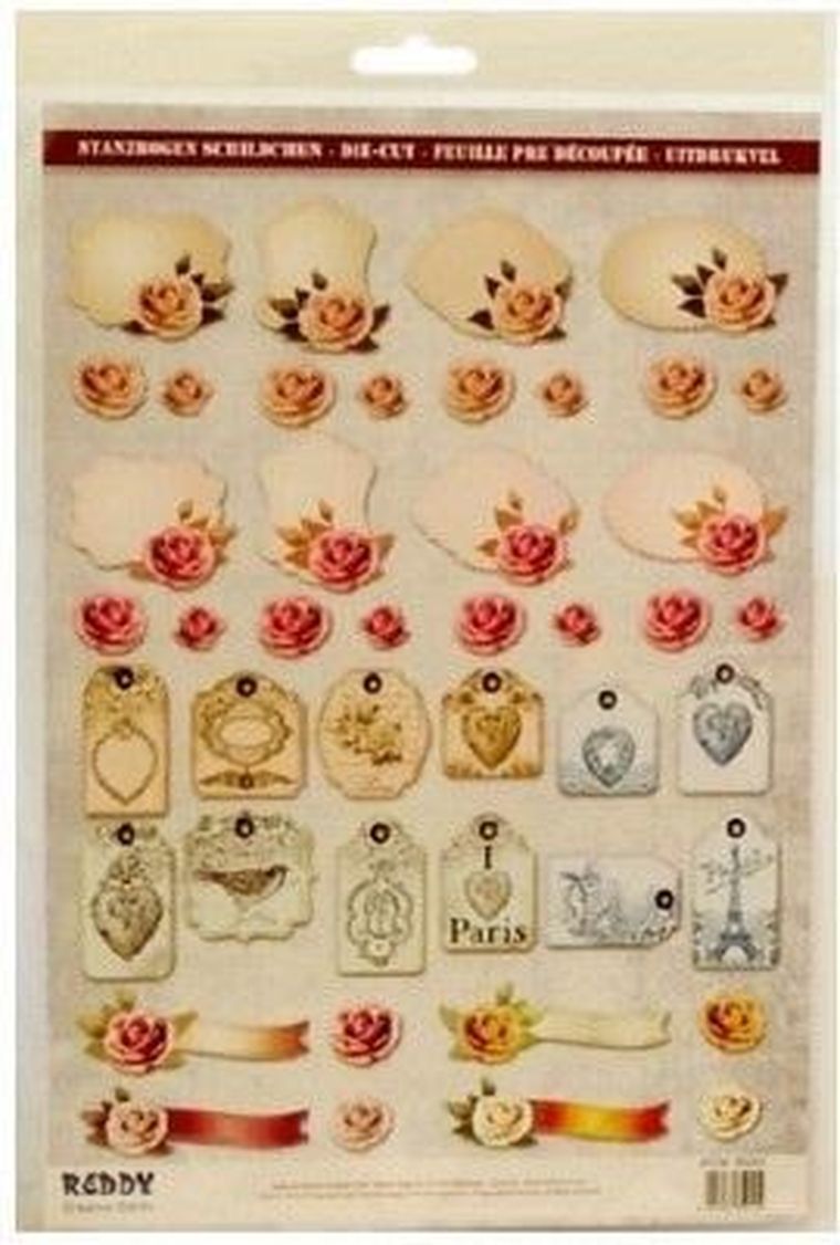 Galeria Hobby, arkusz 3D z tabliczkami i szyldami