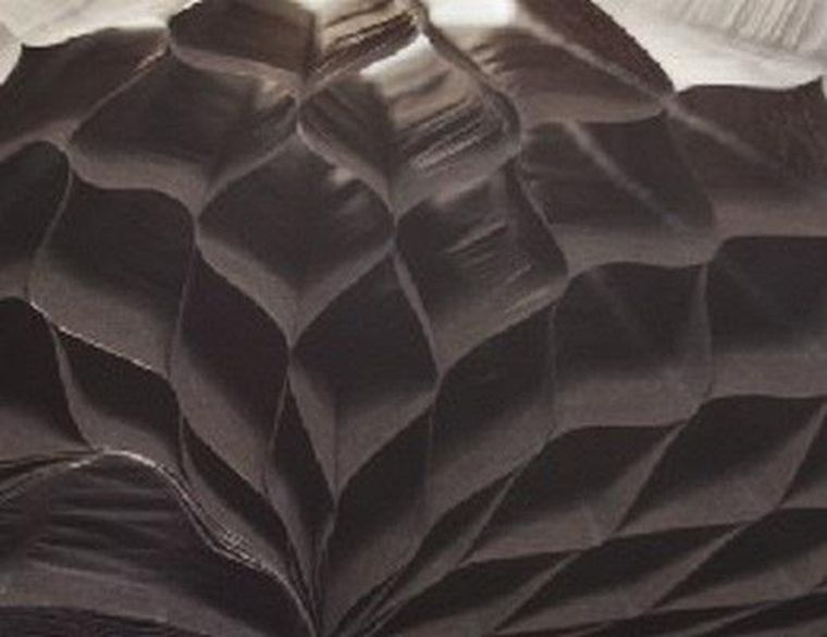 Galeria Hobby, bibuła przestrzenna, czarna, 23-33 cm