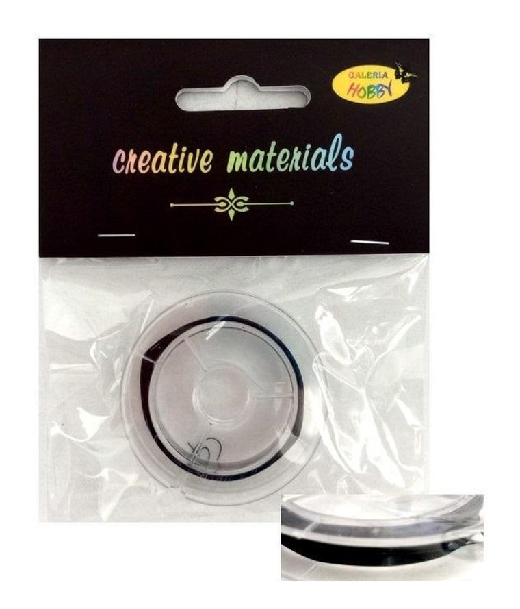 Galeria Hobby, drut miedziany, czarny, 0.3mm, 10mb