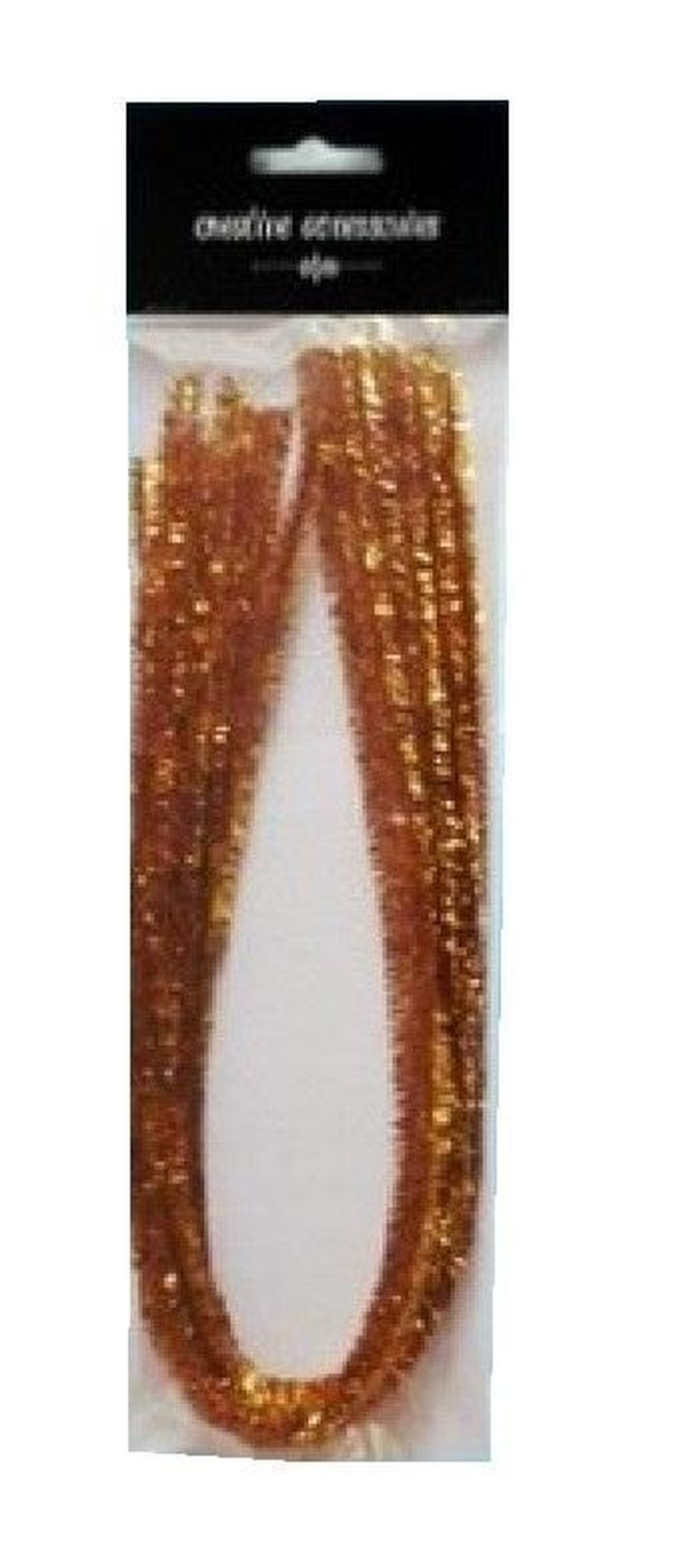 Galeria Hobby, druty chenille, złote, 9mmx50cm, 10 szt.