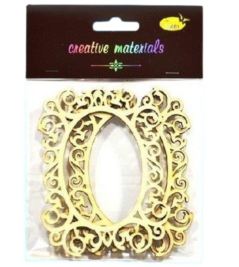 Galeria Hobby, elementy drewniane, 12.5 cm, 2 szt.