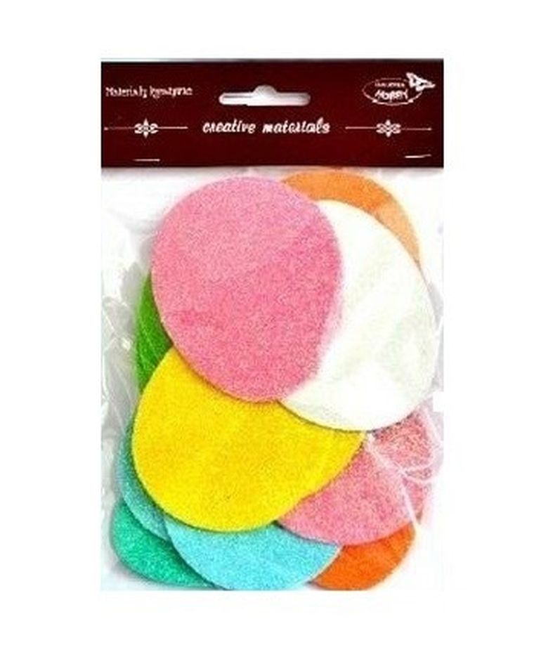 Galeria Hobby, jaja duże, brokatowe, 16 szt.