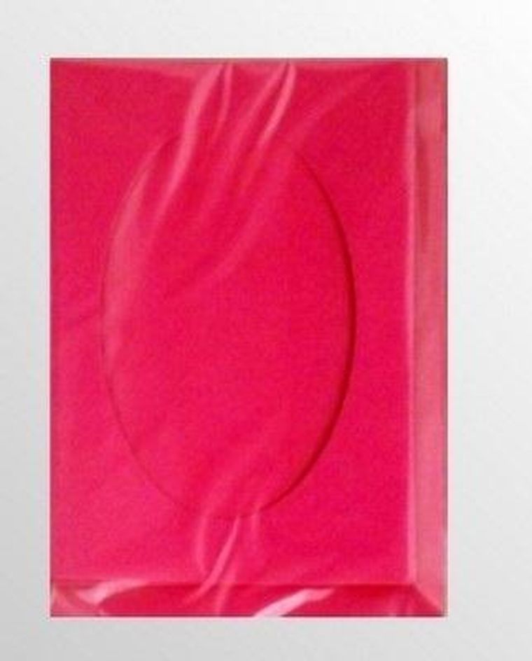 Galeria Hobby, karta passepartout + koperta, pink, 5 szt.