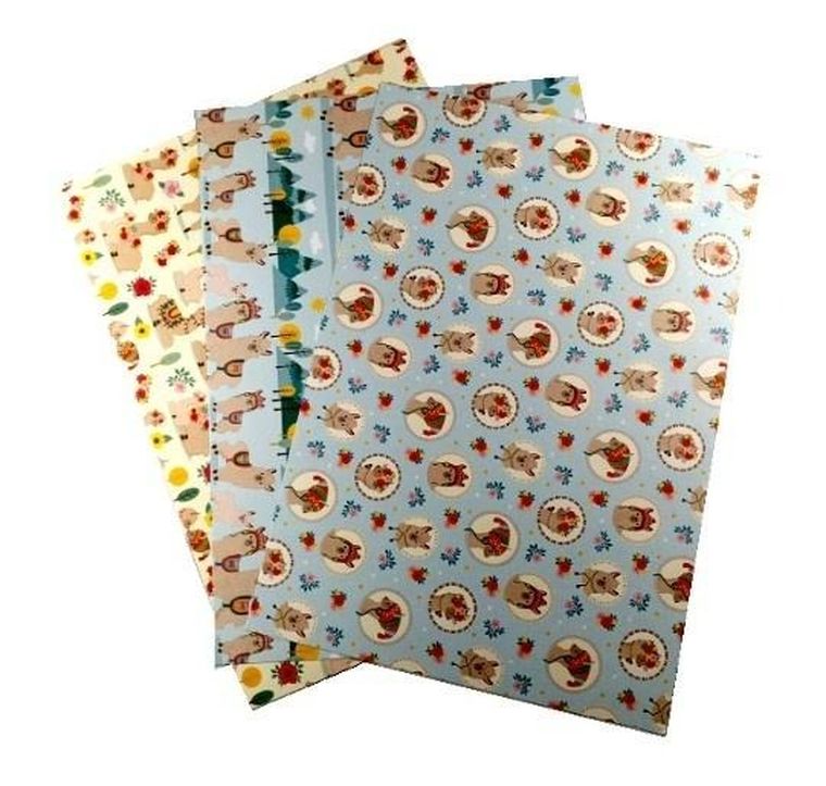 Galeria Hobby, karton, 300g, lama, 24-34 cm, 3 arkusze