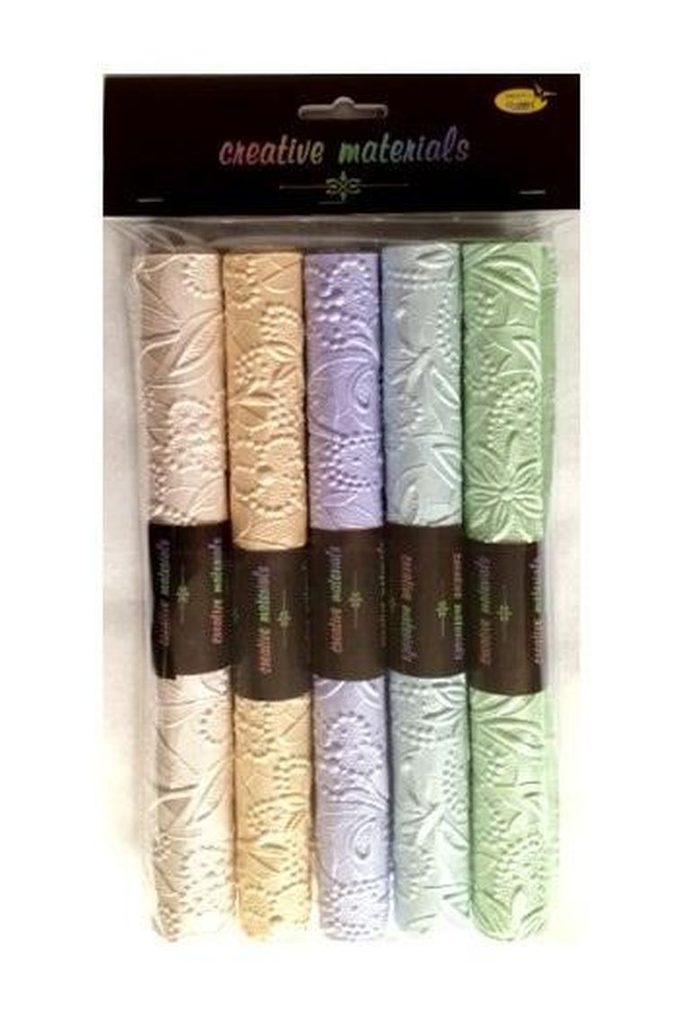 Galeria Hobby, karton czerpany 200g, tłoczony, Apart Symphony, 25-35 cm, 5 szt.