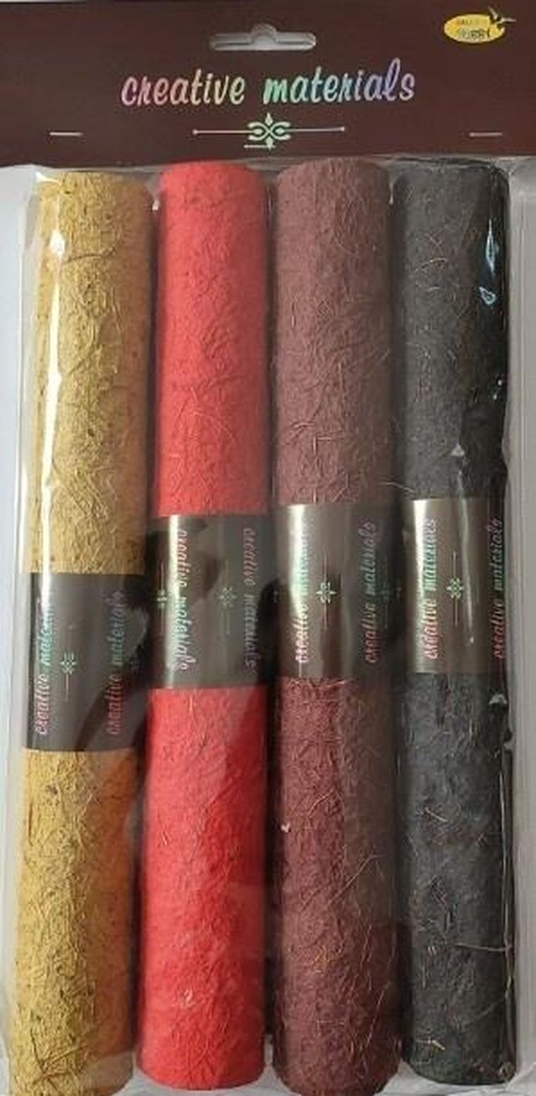 Galeria Hobby, karton kokosowy, 250g, 25-35 cm, 4 arkusze