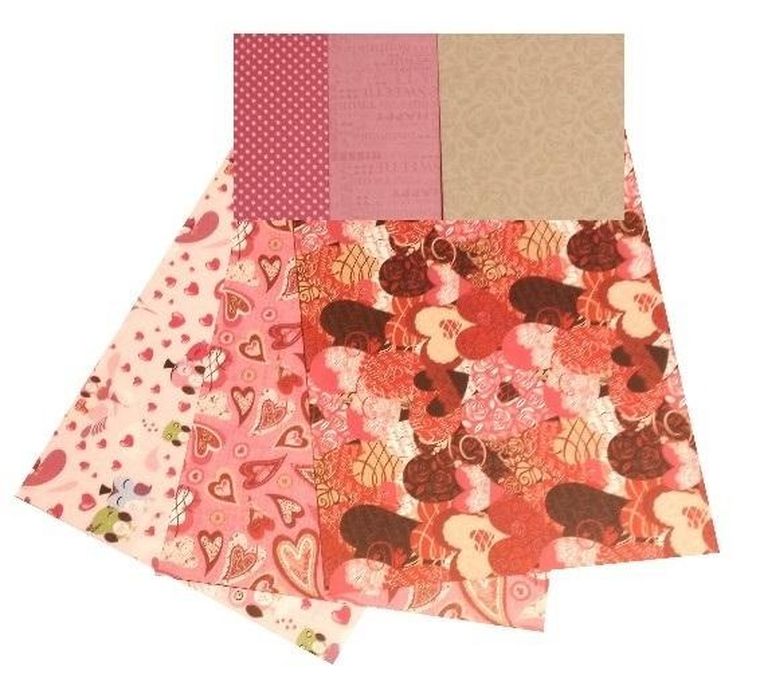 Galeria Hobby, karton obustronny, 300g, 24-34 cm, 3 szt.