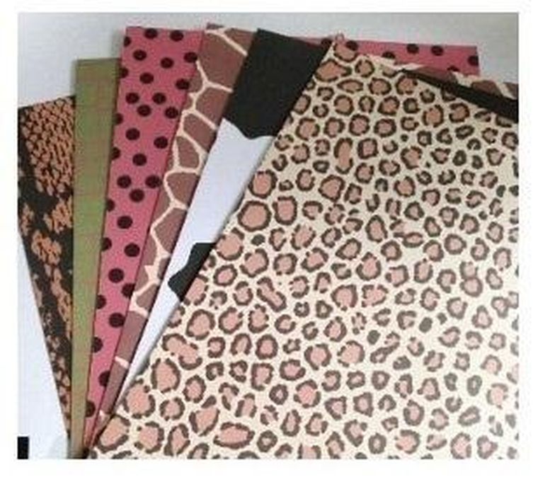 Galeria Hobby, karton w motywy zwierzęce, 6 arkuszy, 24-34 cm