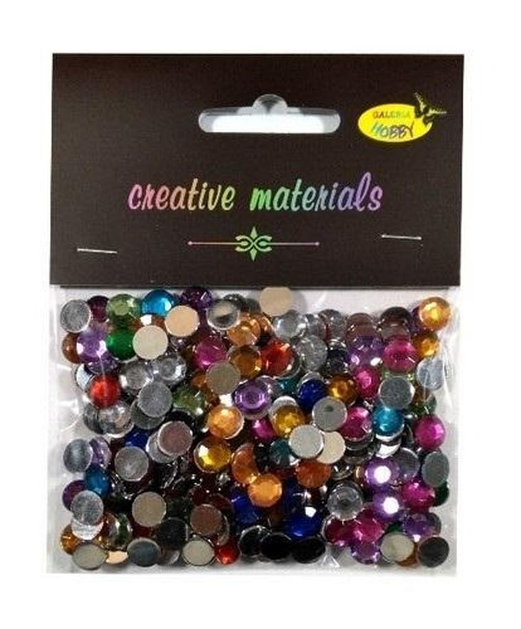 Galeria Hobby, kółka akrylowe, 8 mm, 22g