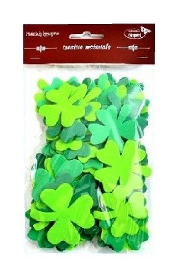 Galeria Hobby, koniczyny tonacja zielona, 44 szt.