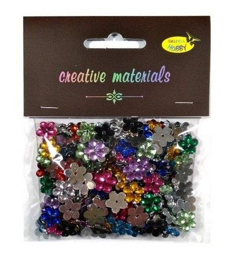 Galeria Hobby, kwiatki akrylowe, 12 mm, 22g