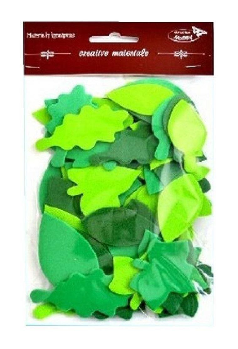 Galeria Hobby, listki, tonacja zielona, 60 szt.