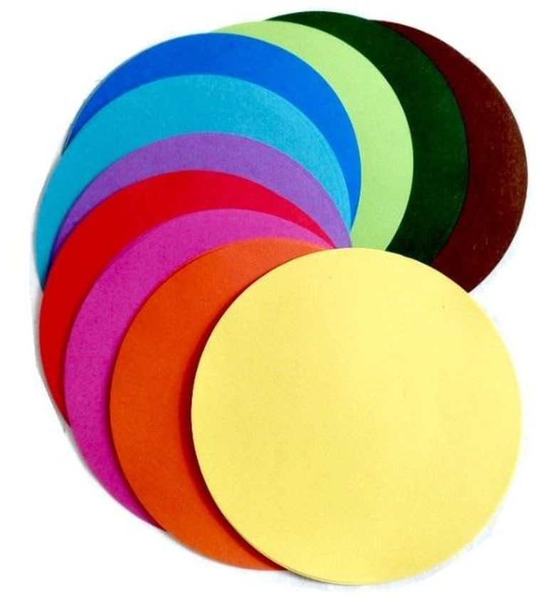 Galeria Hobby, papier origami, 70g, kolo, 15 cm, 100 arkuszy